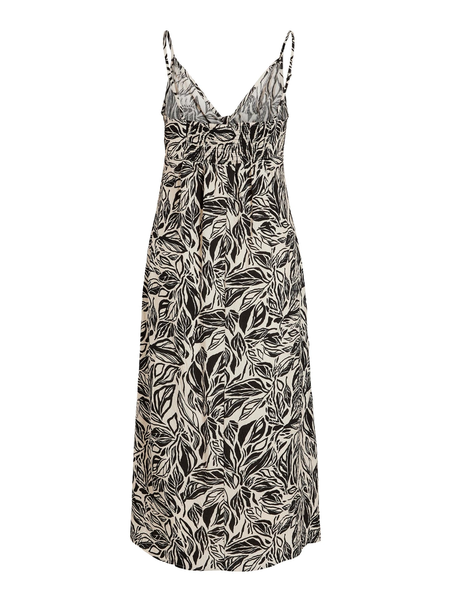 Vestido estampado.