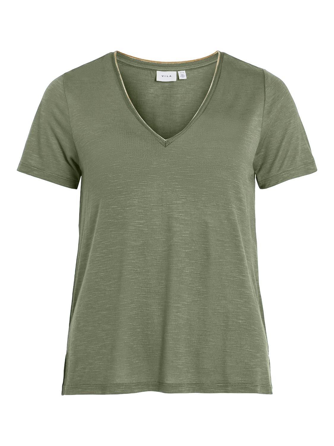 Camiseta detalle lurex.