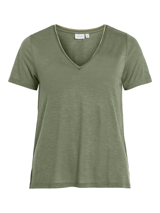 Camiseta detalle lurex.