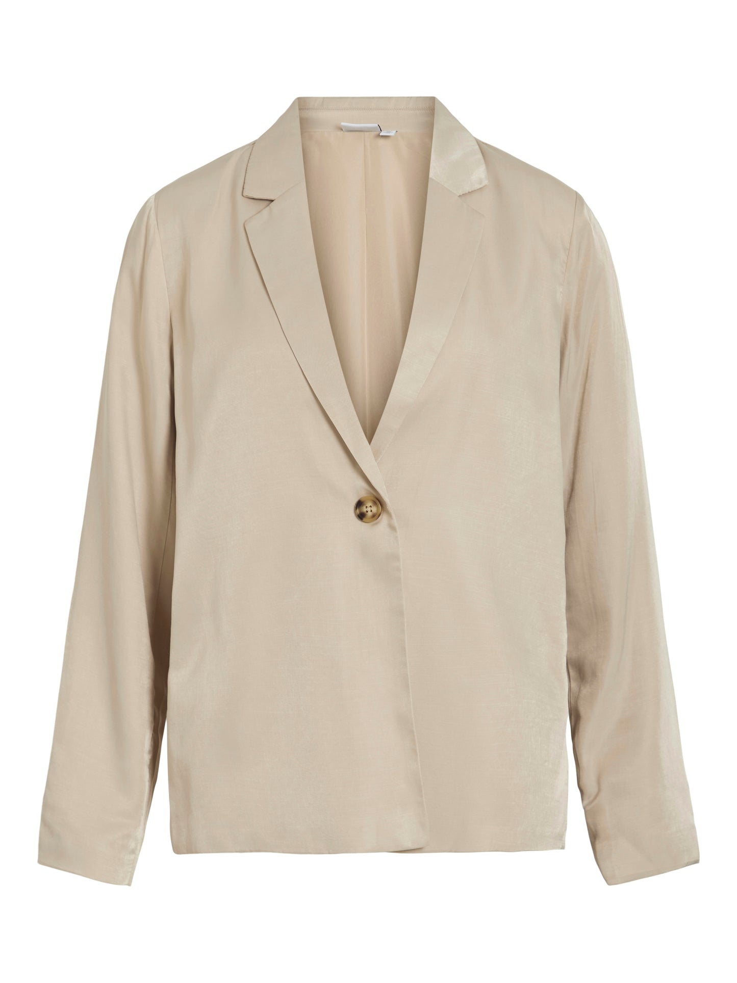 Blazer satinada.