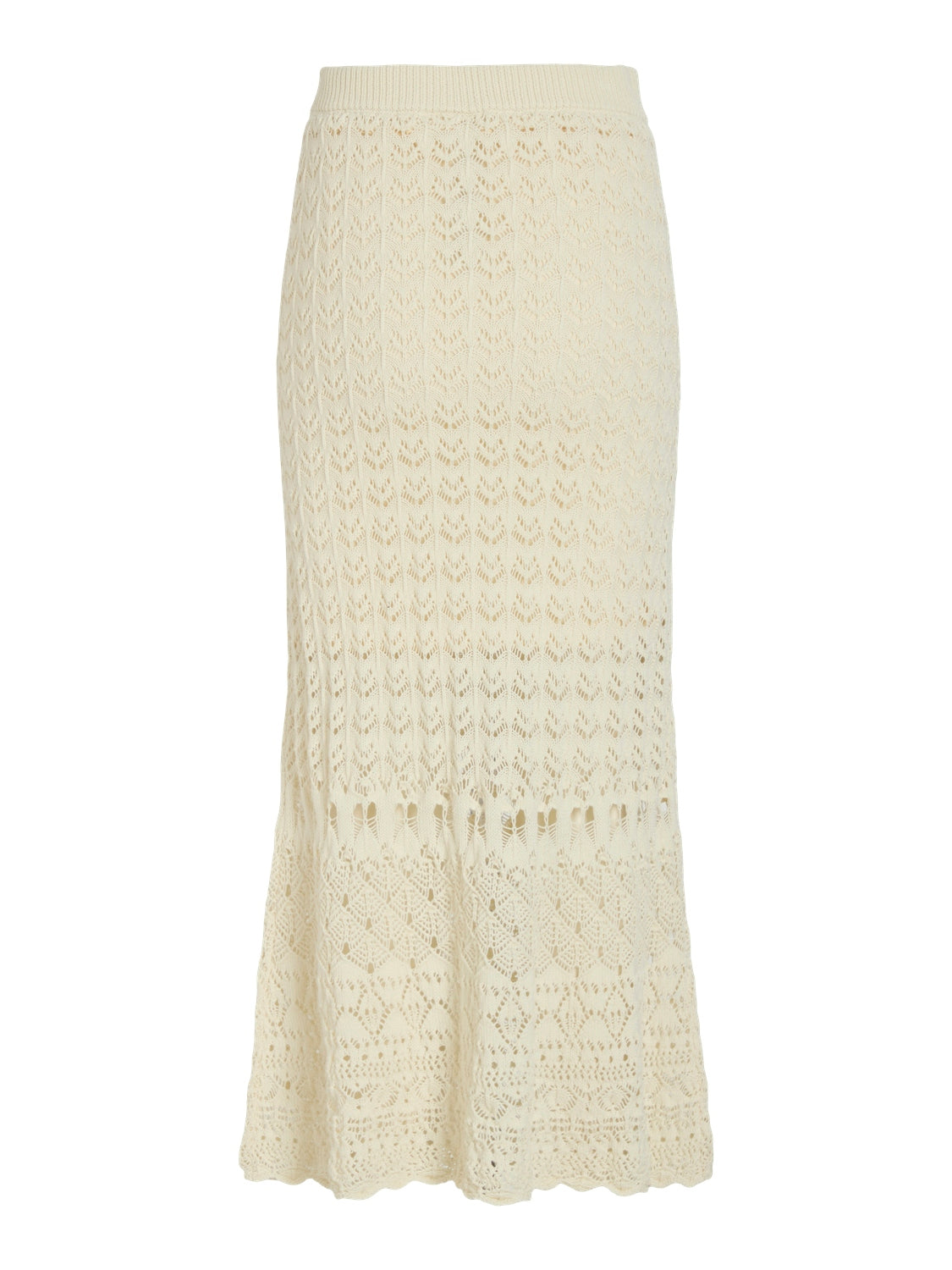 Falda crochet.