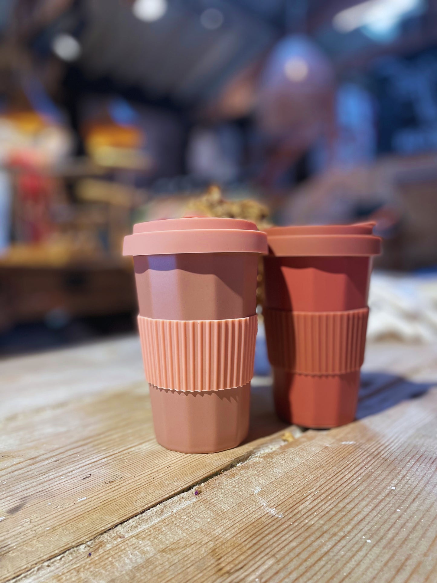 MUG taza llevar silicona
