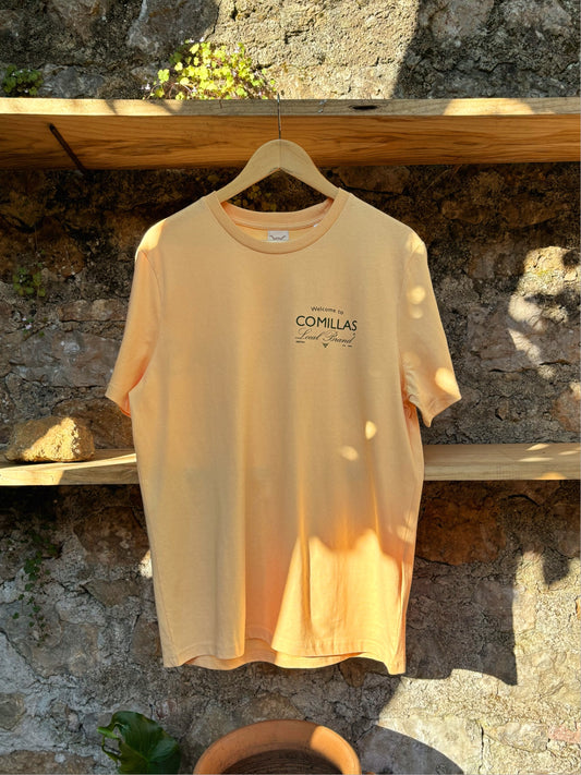 Camiseta RÚSTICA "welcome" níspero.