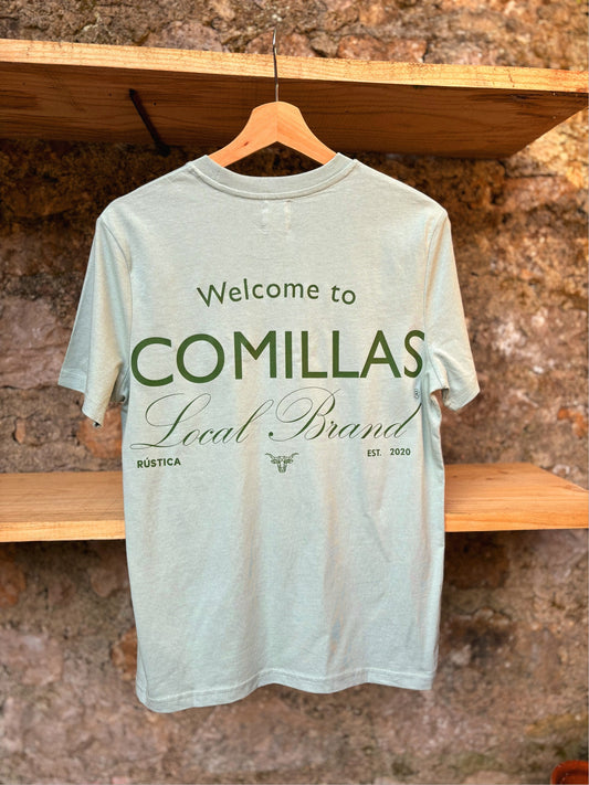Camiseta RÚSTICA "welcome" aloe.
