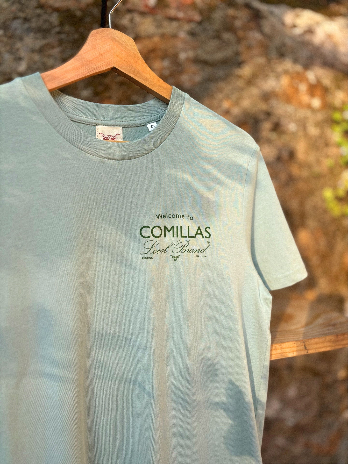 Camiseta RÚSTICA "welcome" aloe.