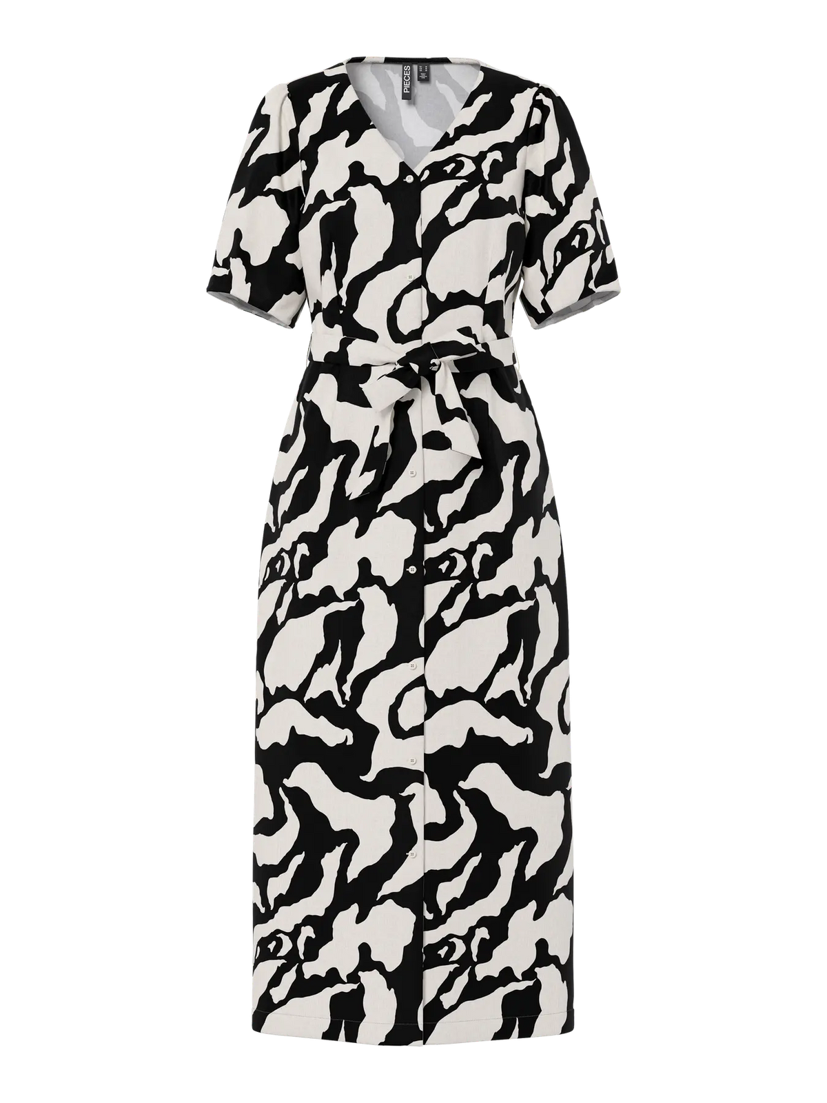 Vestido estampado.