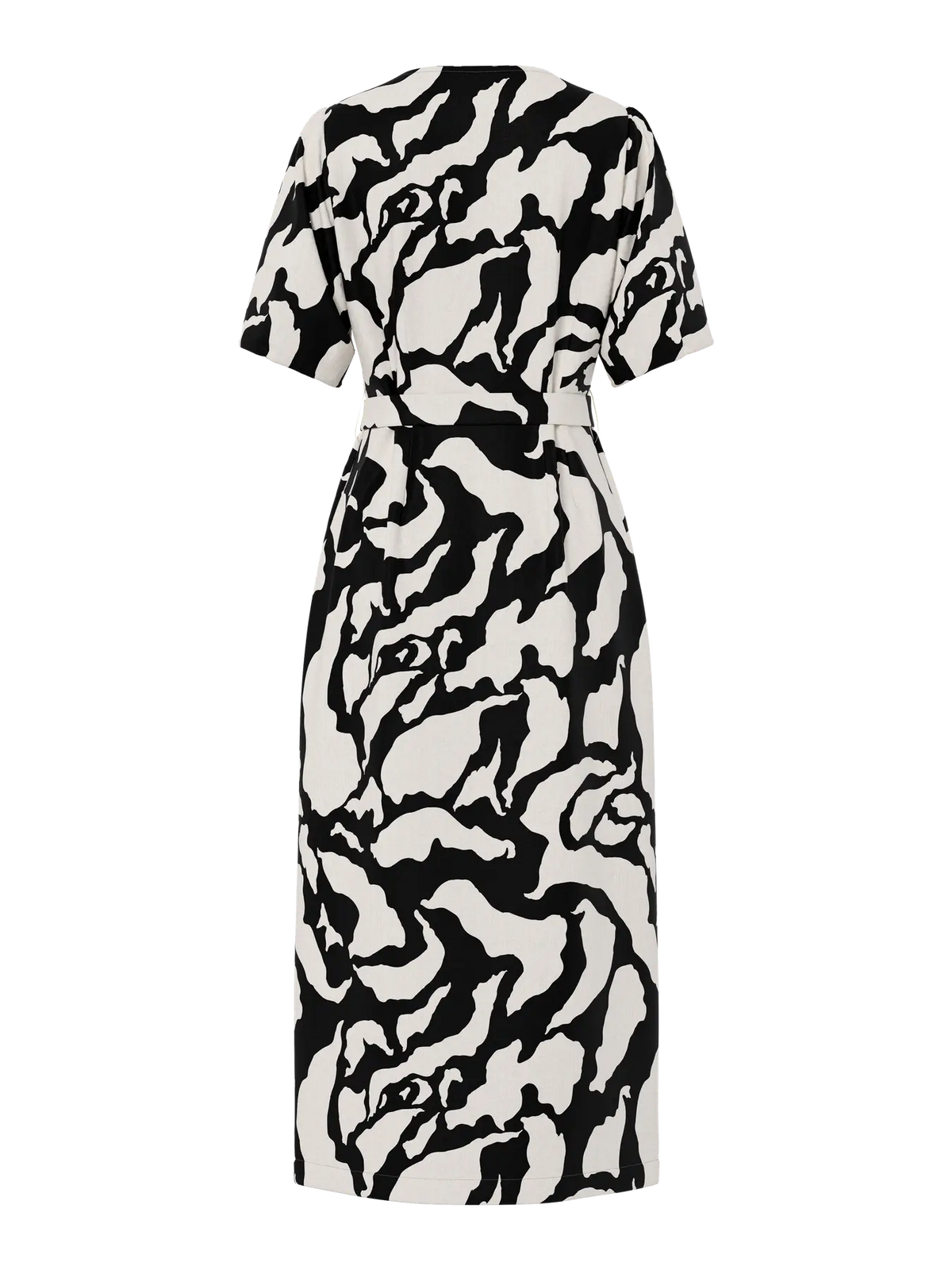 Vestido estampado.