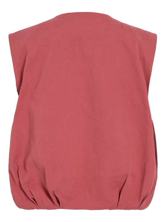 Chaleco tipo bomber.