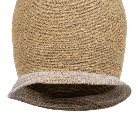 Lámpara fibra natural.