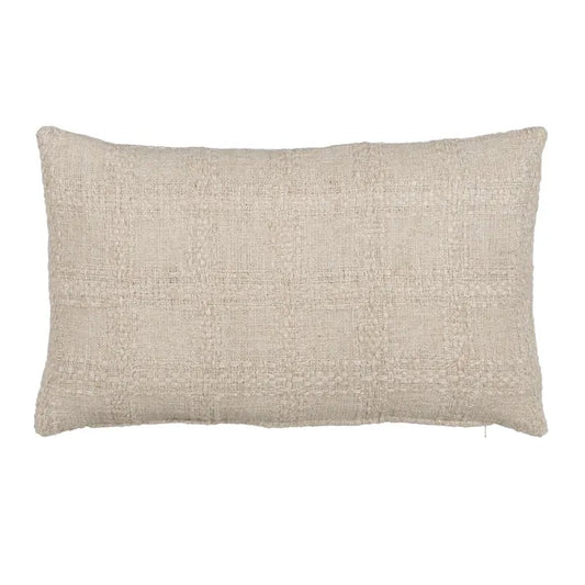 Cojín lino-algodón.
