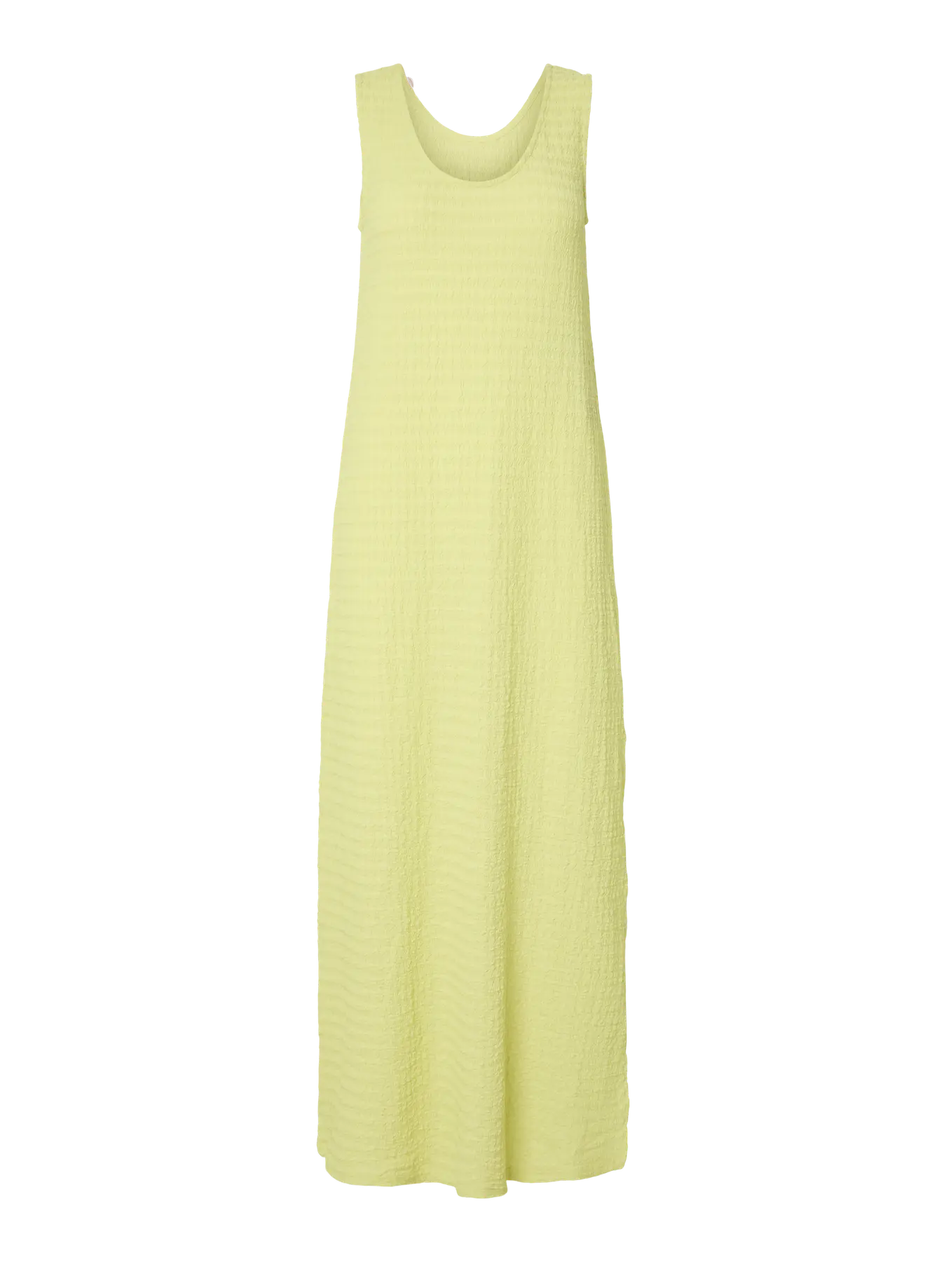 Vestido maxi pistacho.