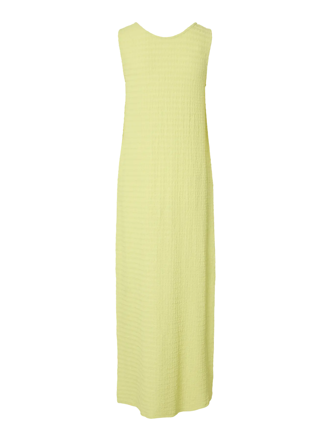 Vestido maxi pistacho.
