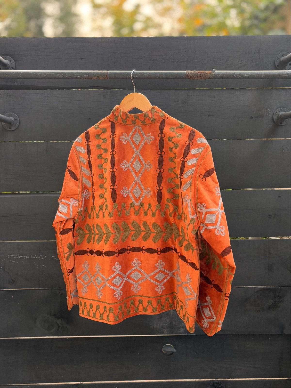 Chaqueta 100% algodón terciopelo.