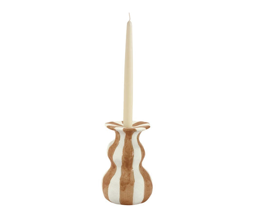 Candelabro cerámica.