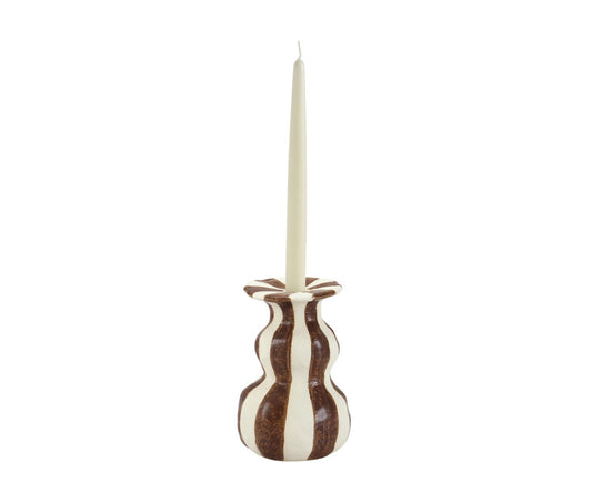 Candelabro cerámica.
