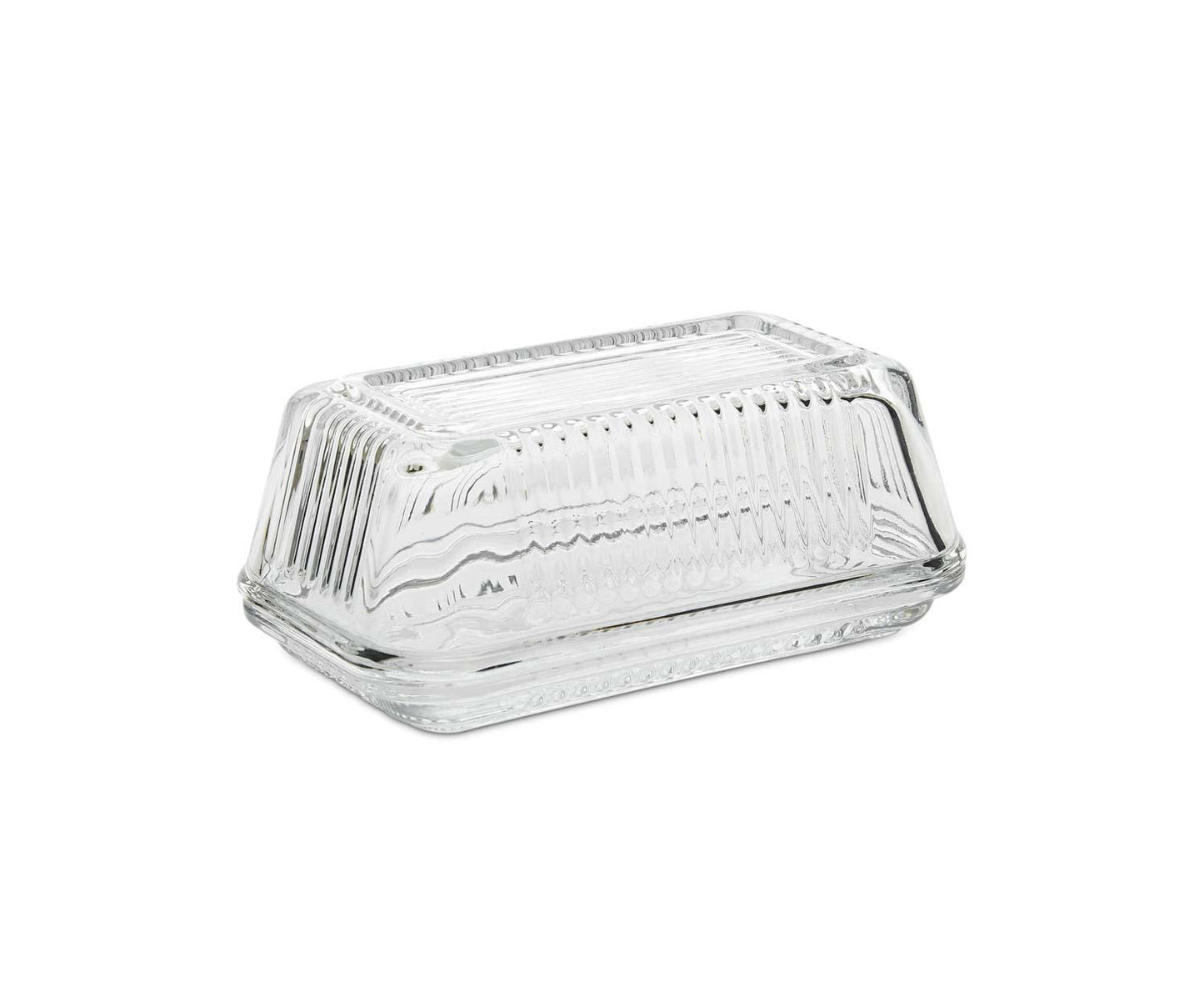 Mantequillera vidrio.