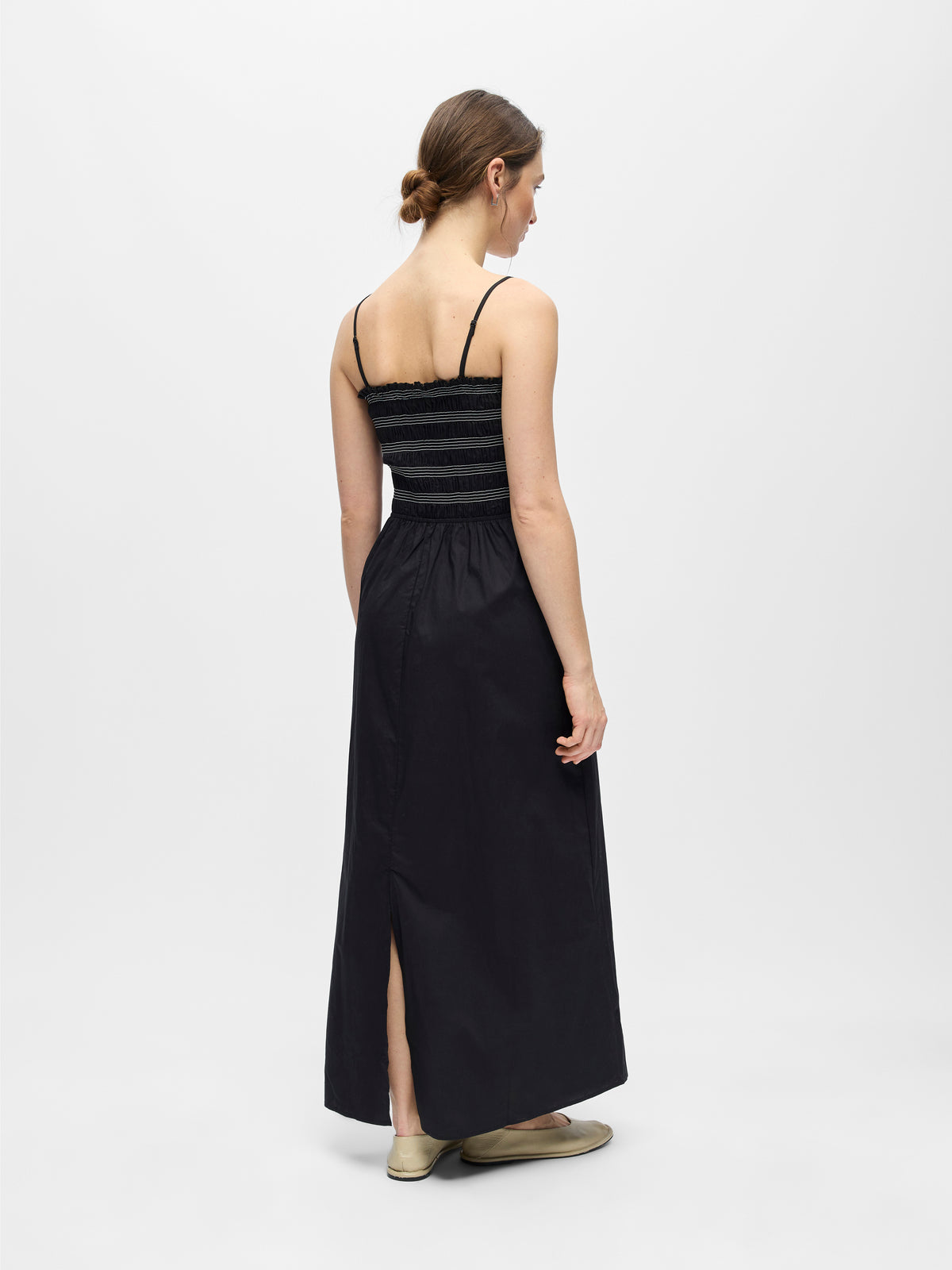 Vestido nido de abeja.