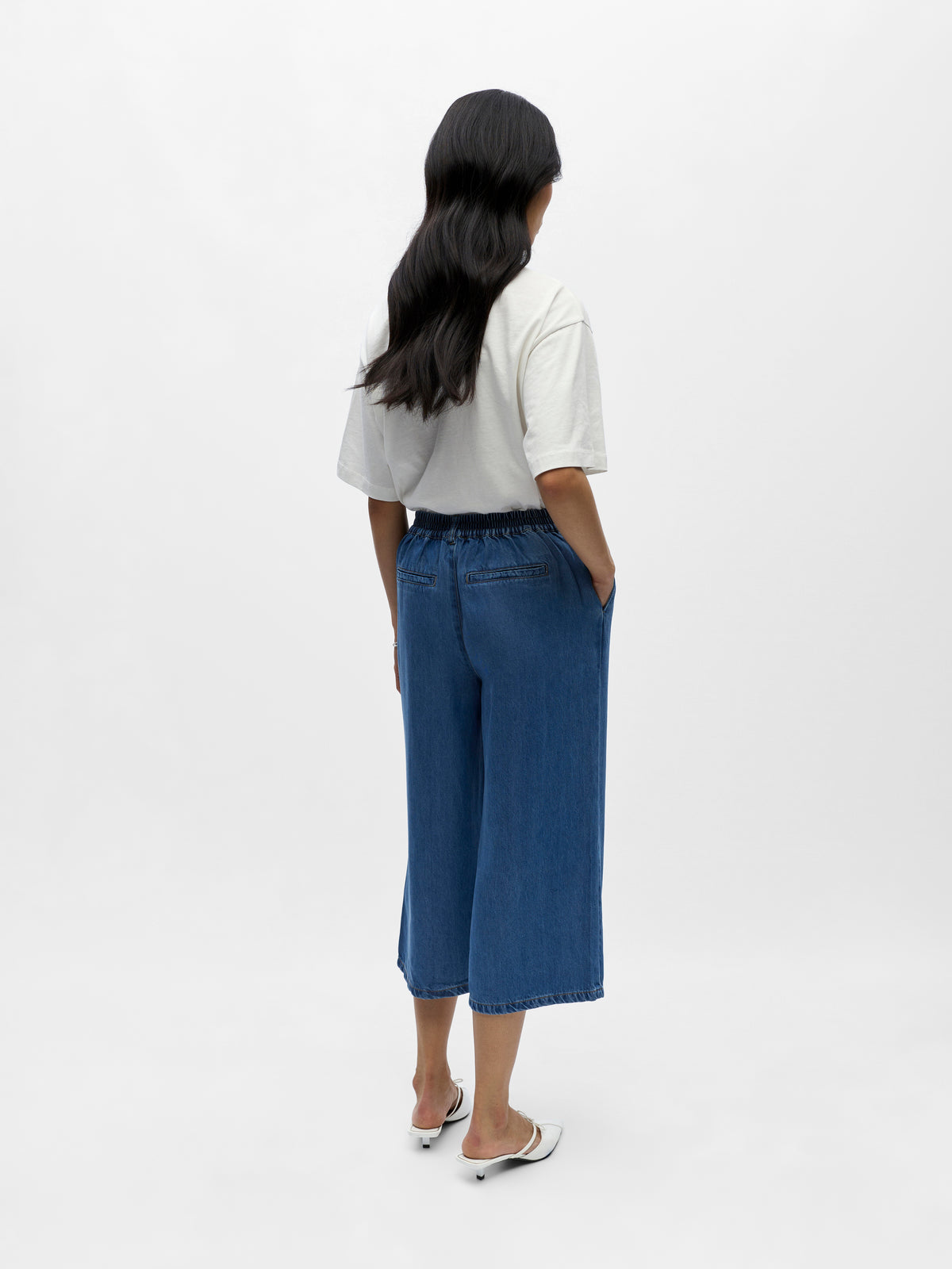 Pantalón culotte.