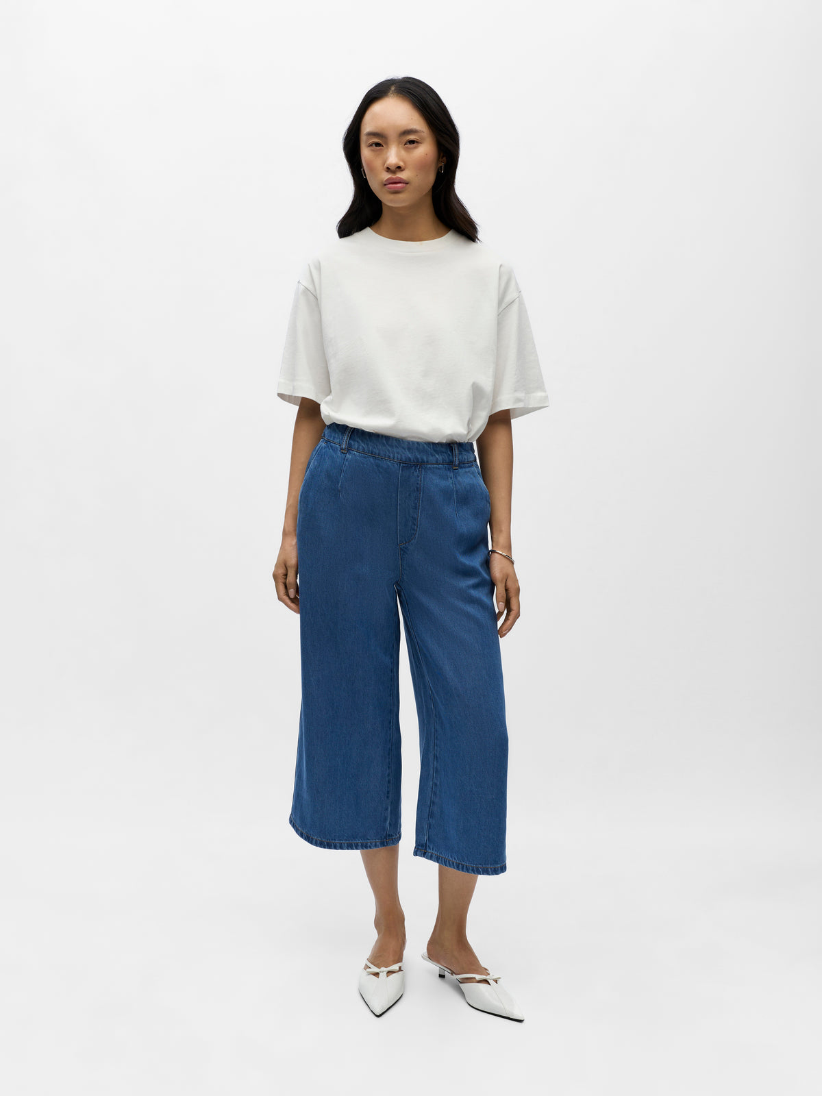 Pantalón culotte.