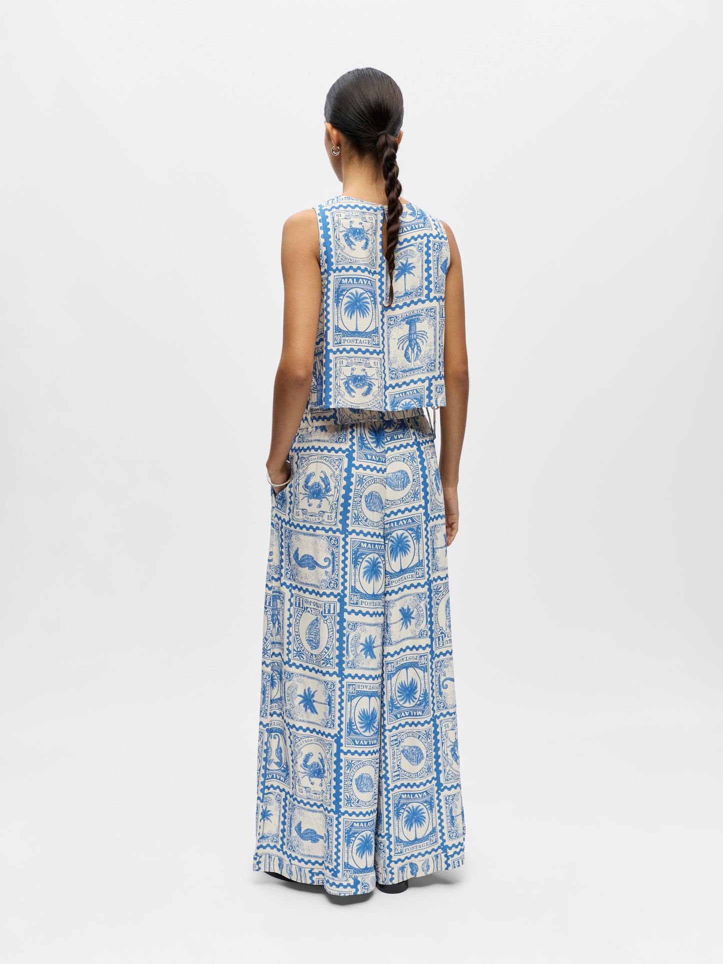 Pantalón estampado.