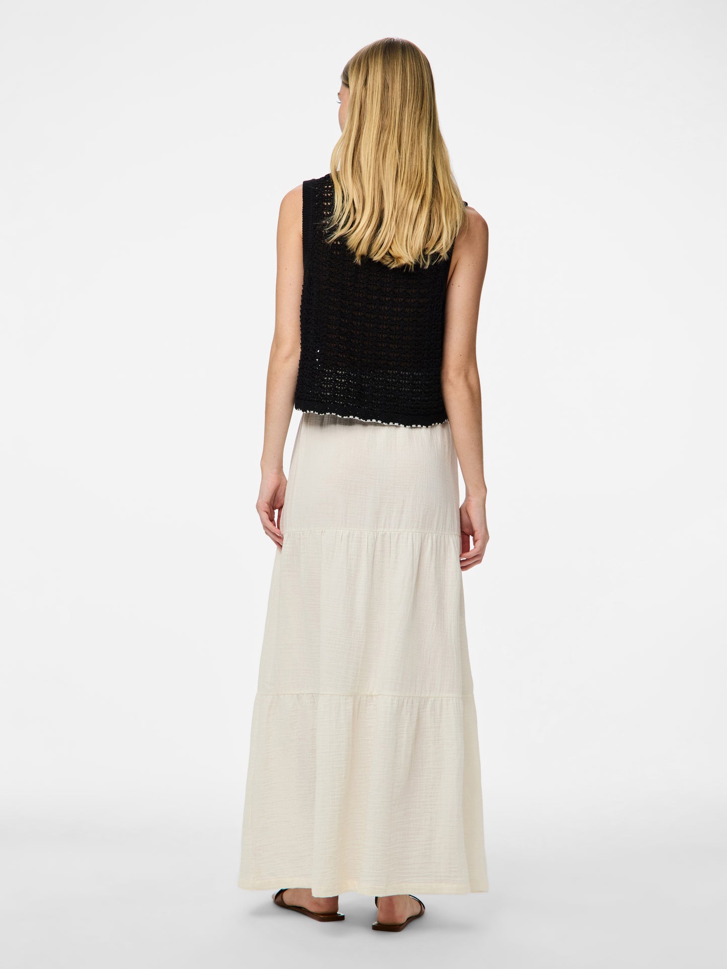 Falda maxi.