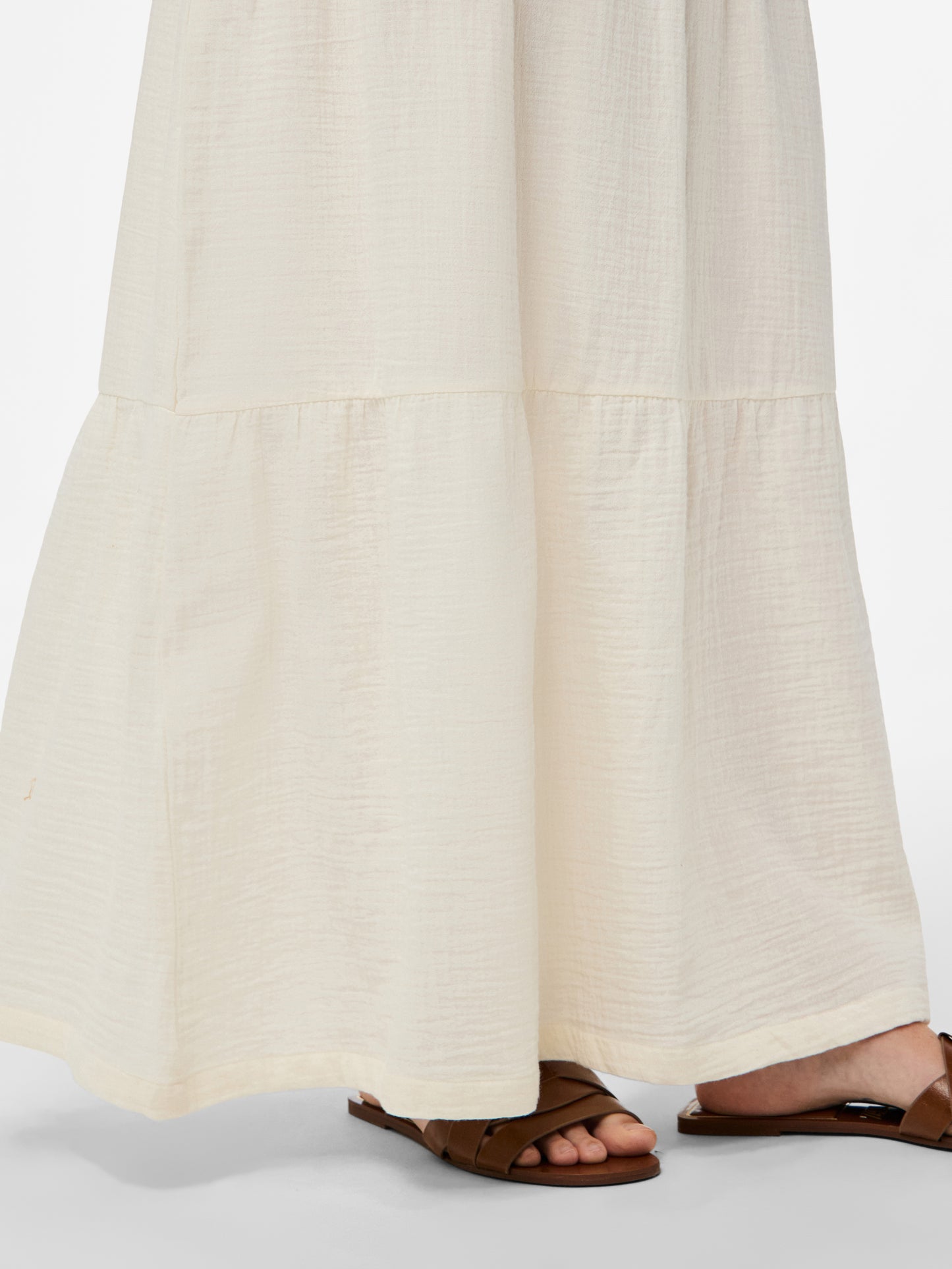 Falda maxi.