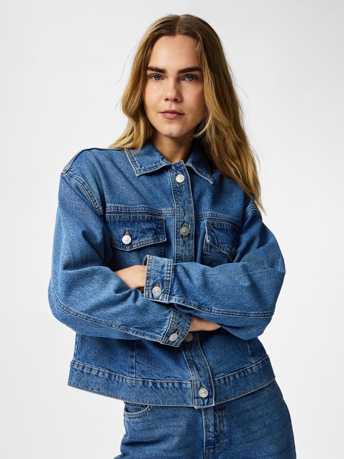 Chaqueta denim.