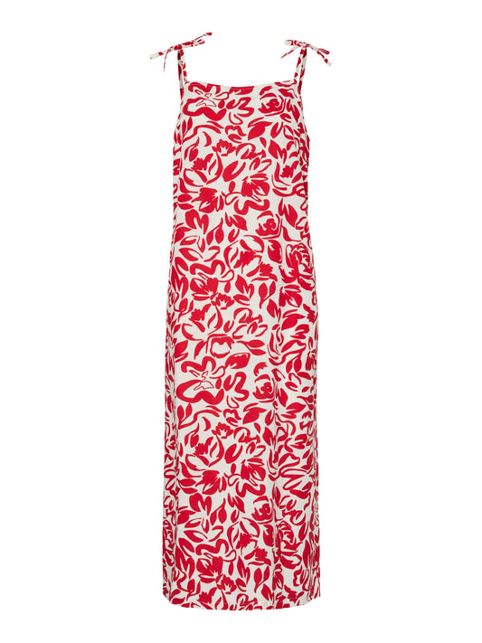 Vestido estampado.