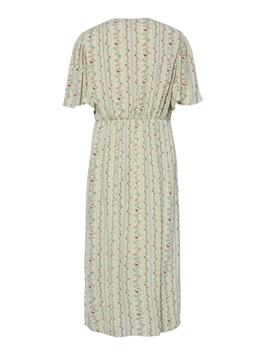 Vestido estampado.