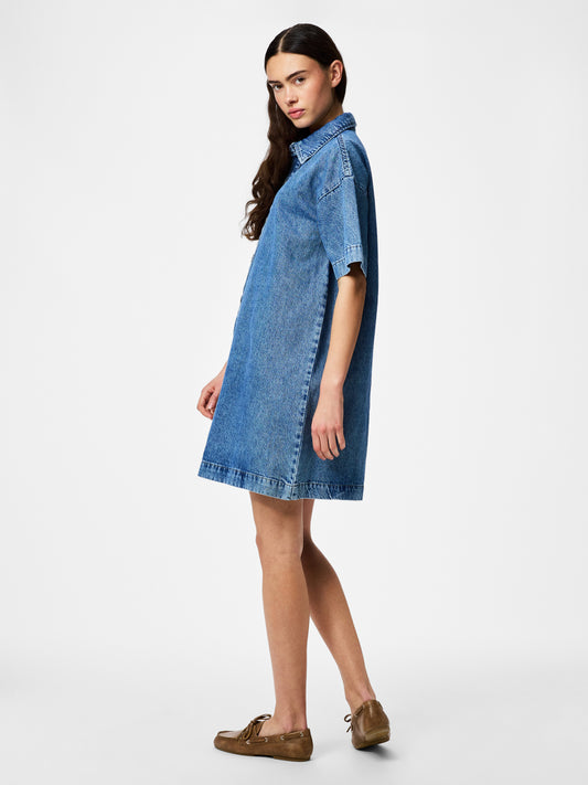 Vestido denim.