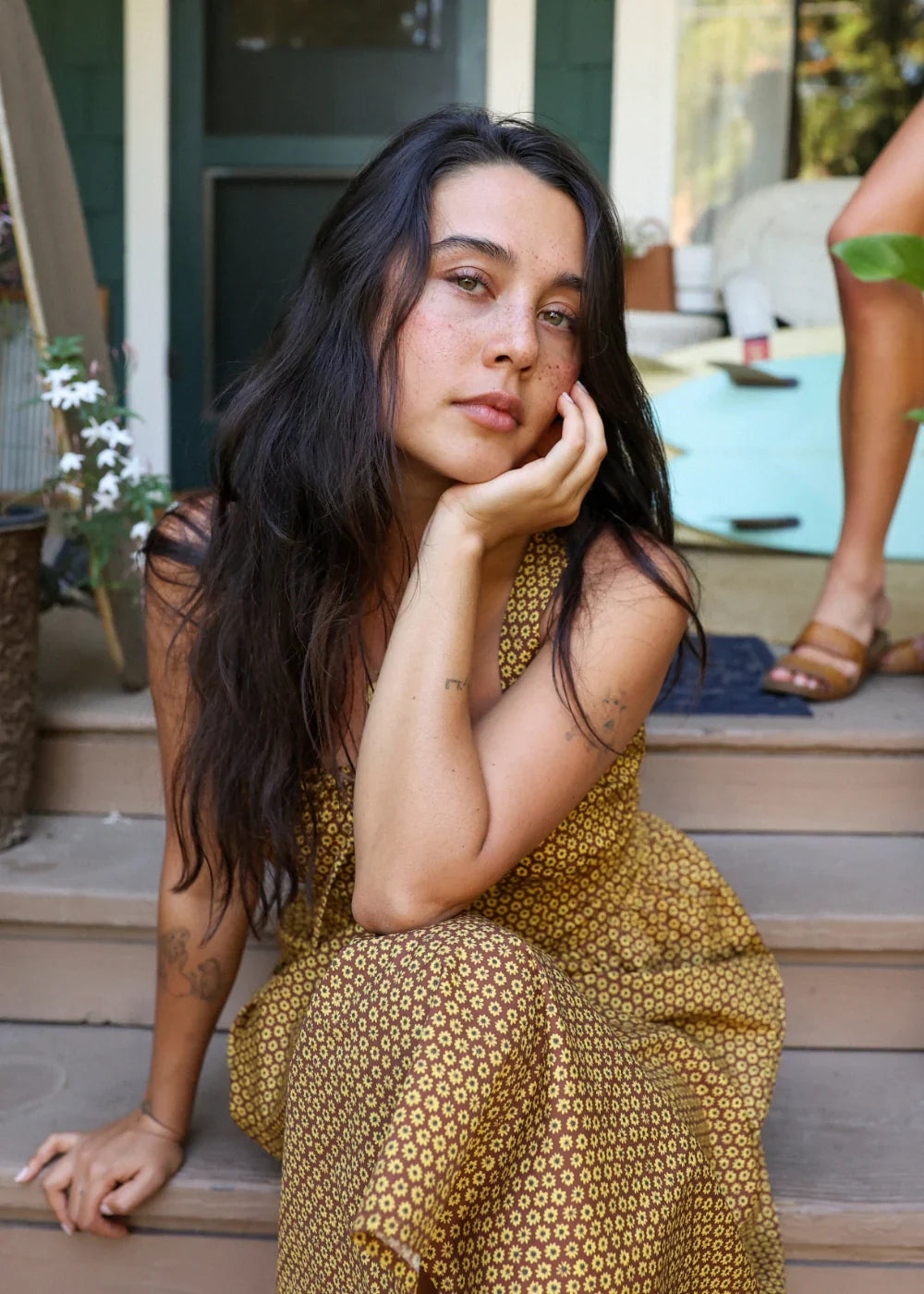 Sunspell woven tank.