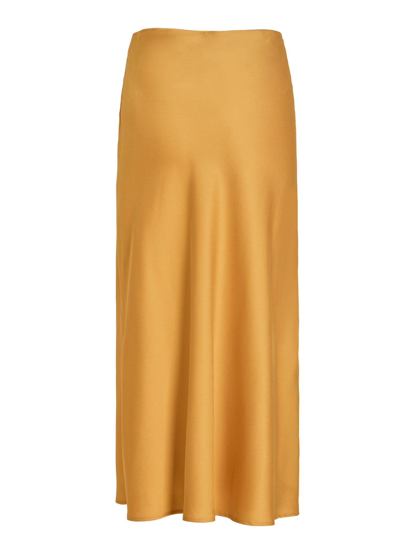 Falda satinada.