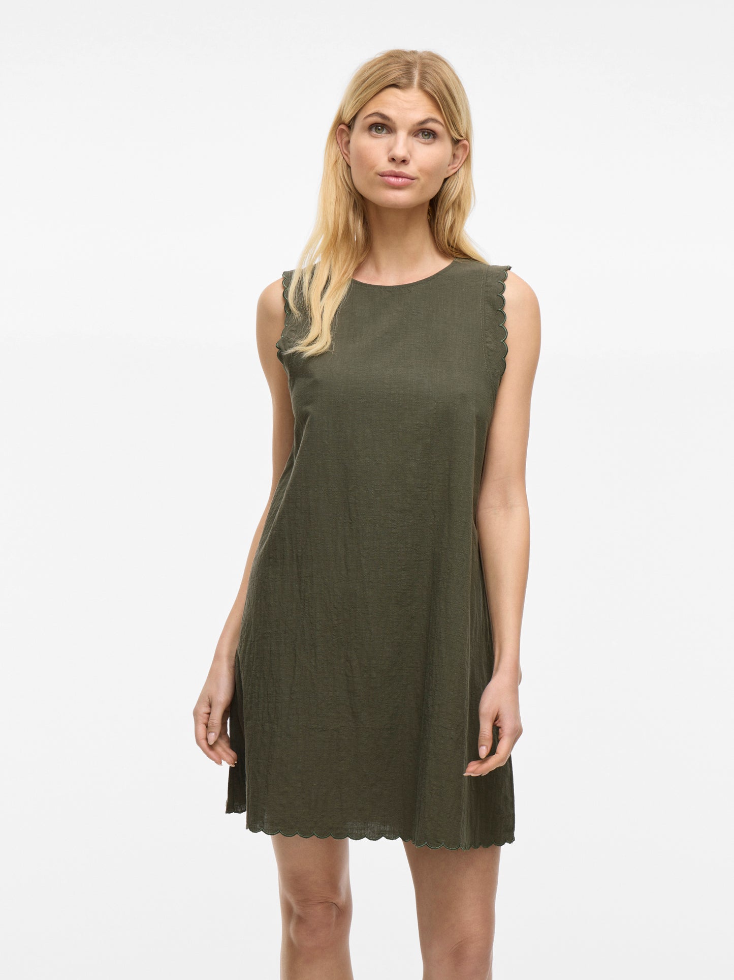 Vestido algodón.