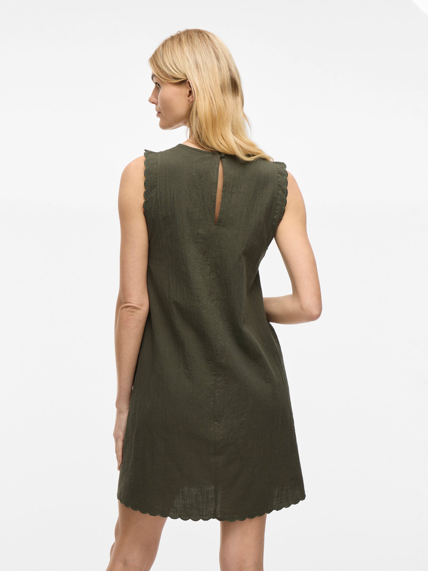 Vestido algodón.