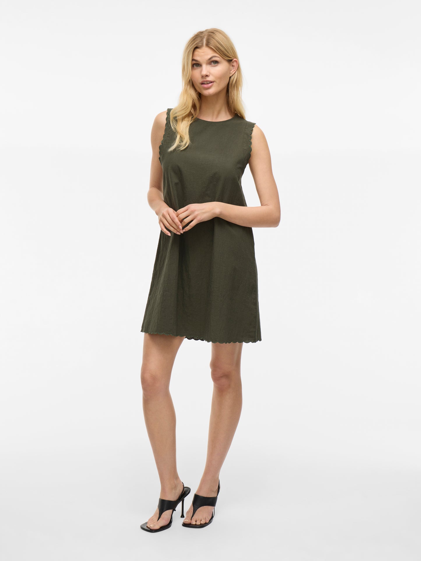 Vestido algodón.
