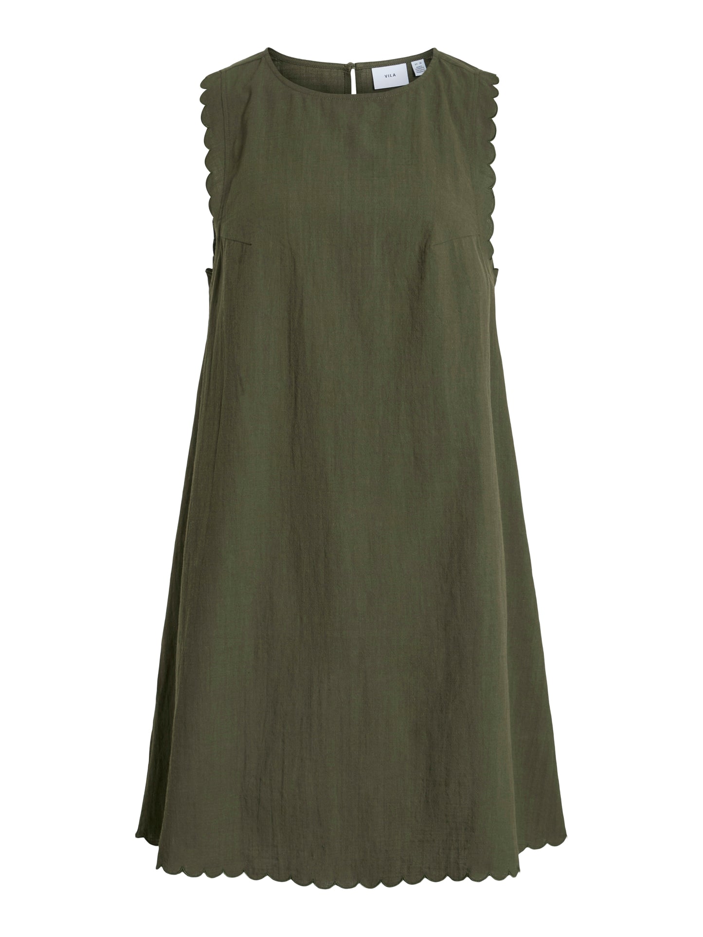 Vestido algodón.