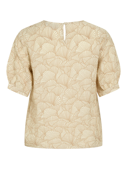 Top estampado.