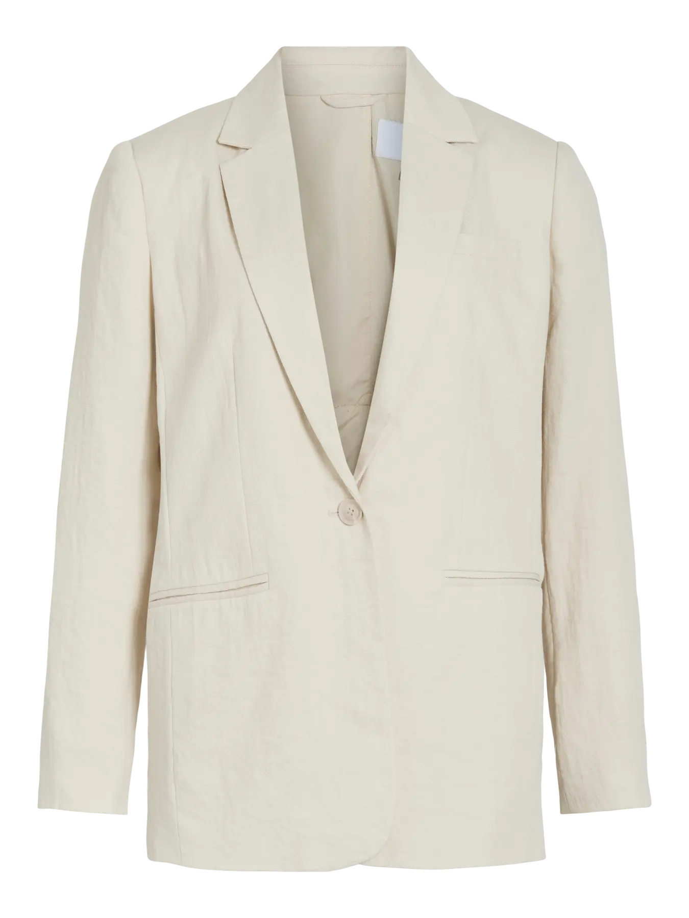 Blazer abotonada.