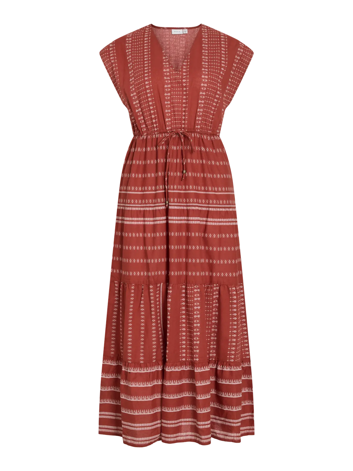 Vestido estampado.