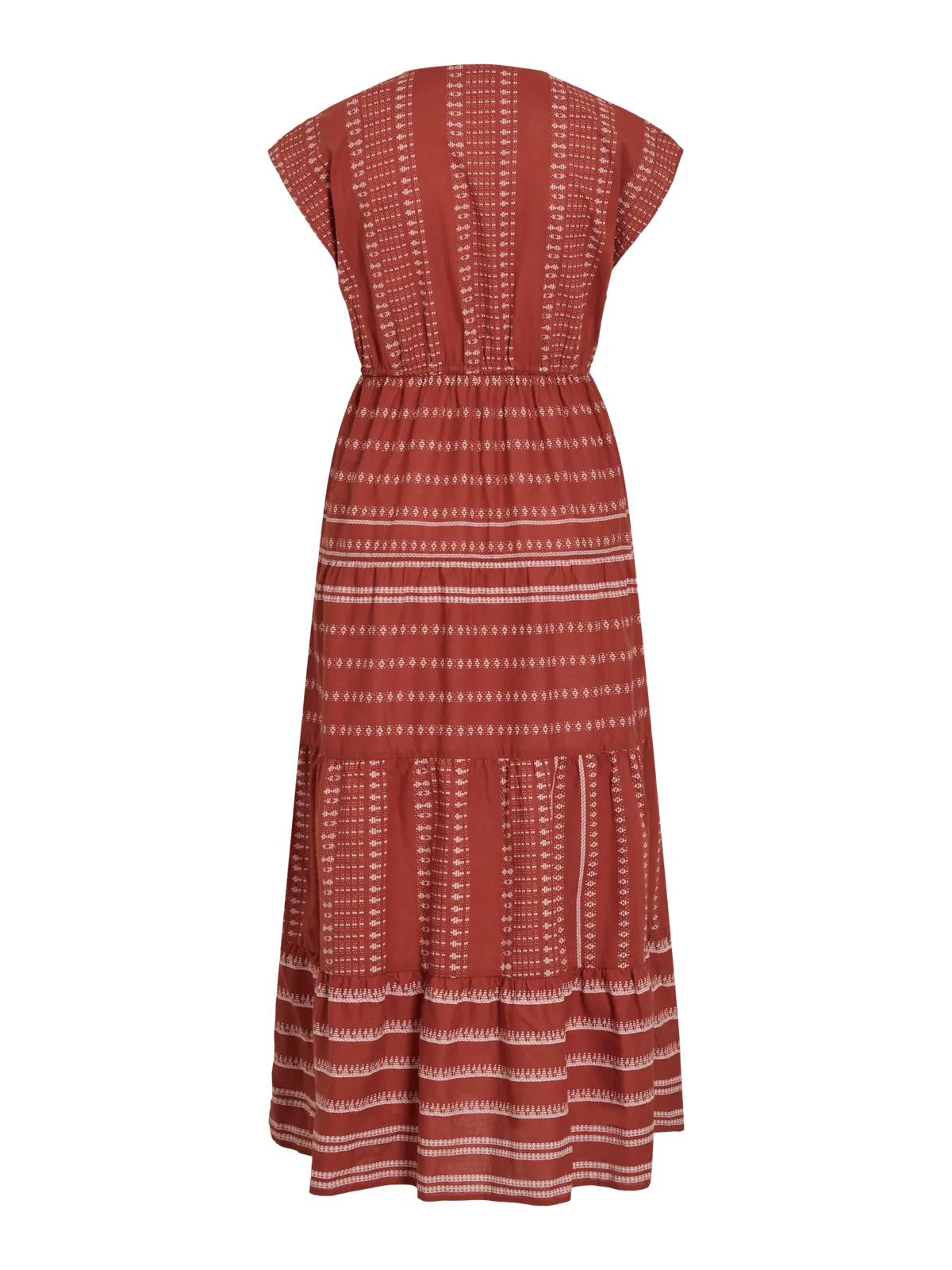 Vestido estampado.