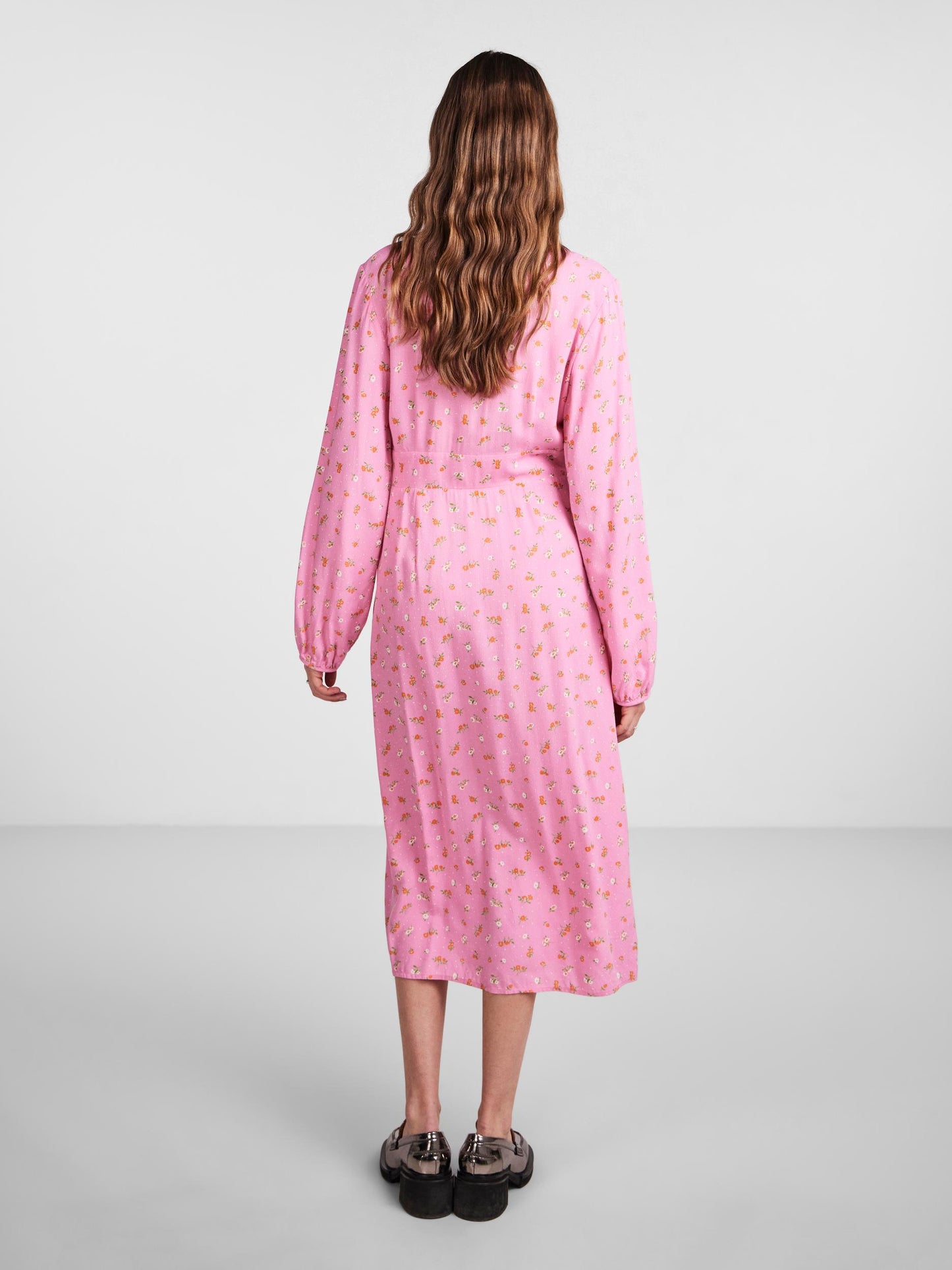 Vestido estampado floral.