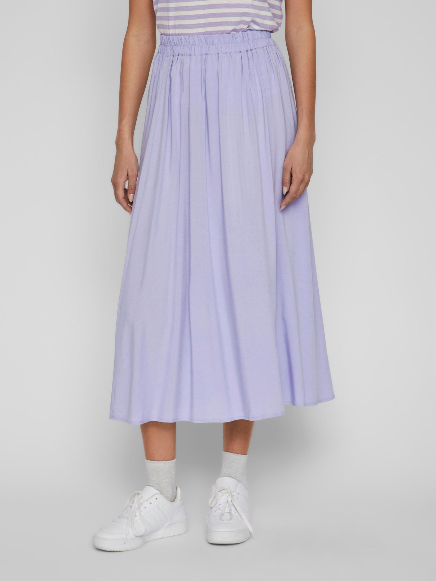 Falda maxi.