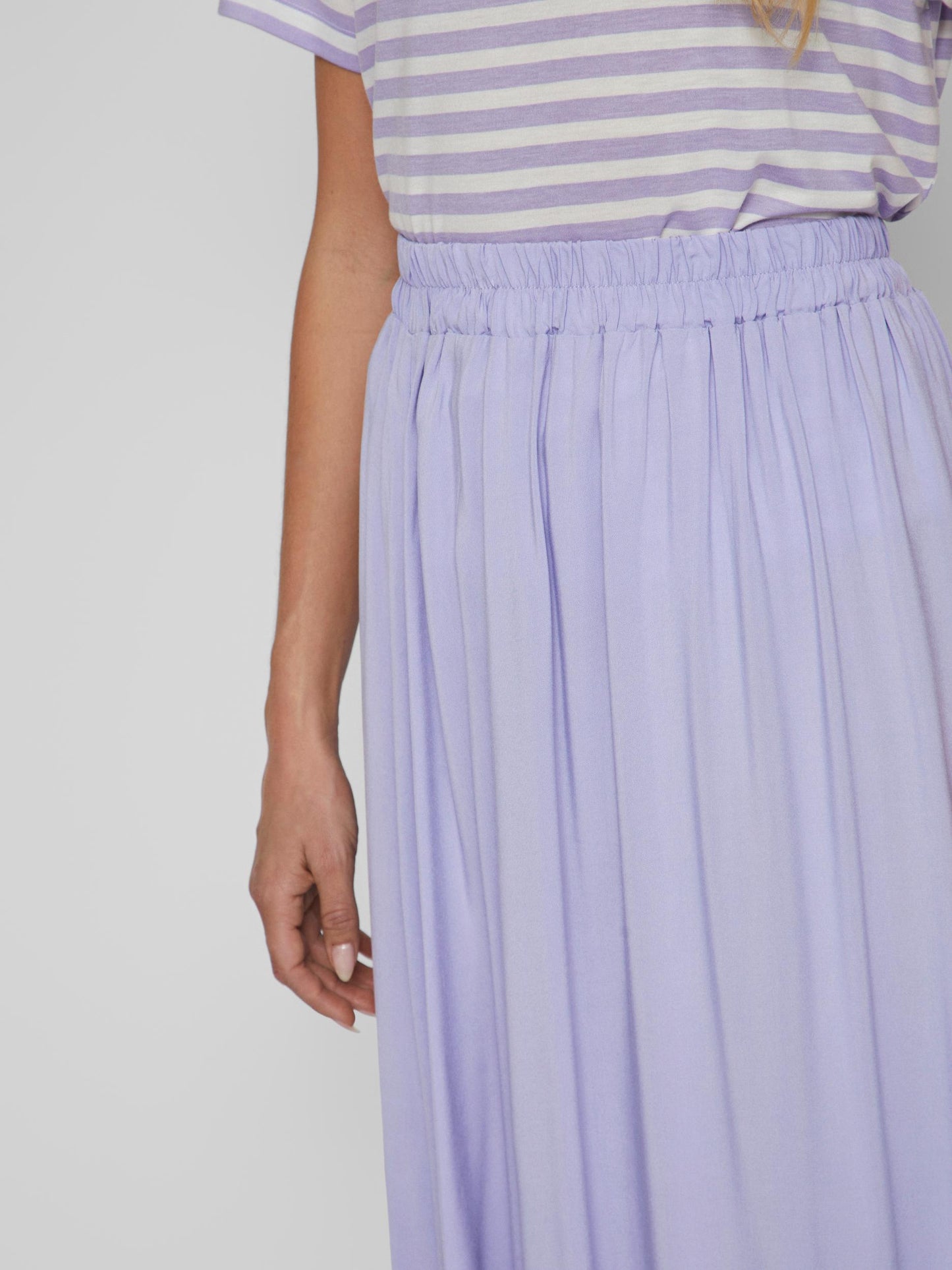 Falda maxi.