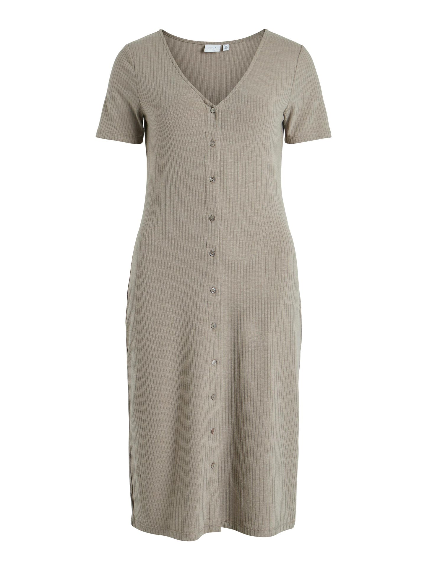 Vestido ajustado midi.