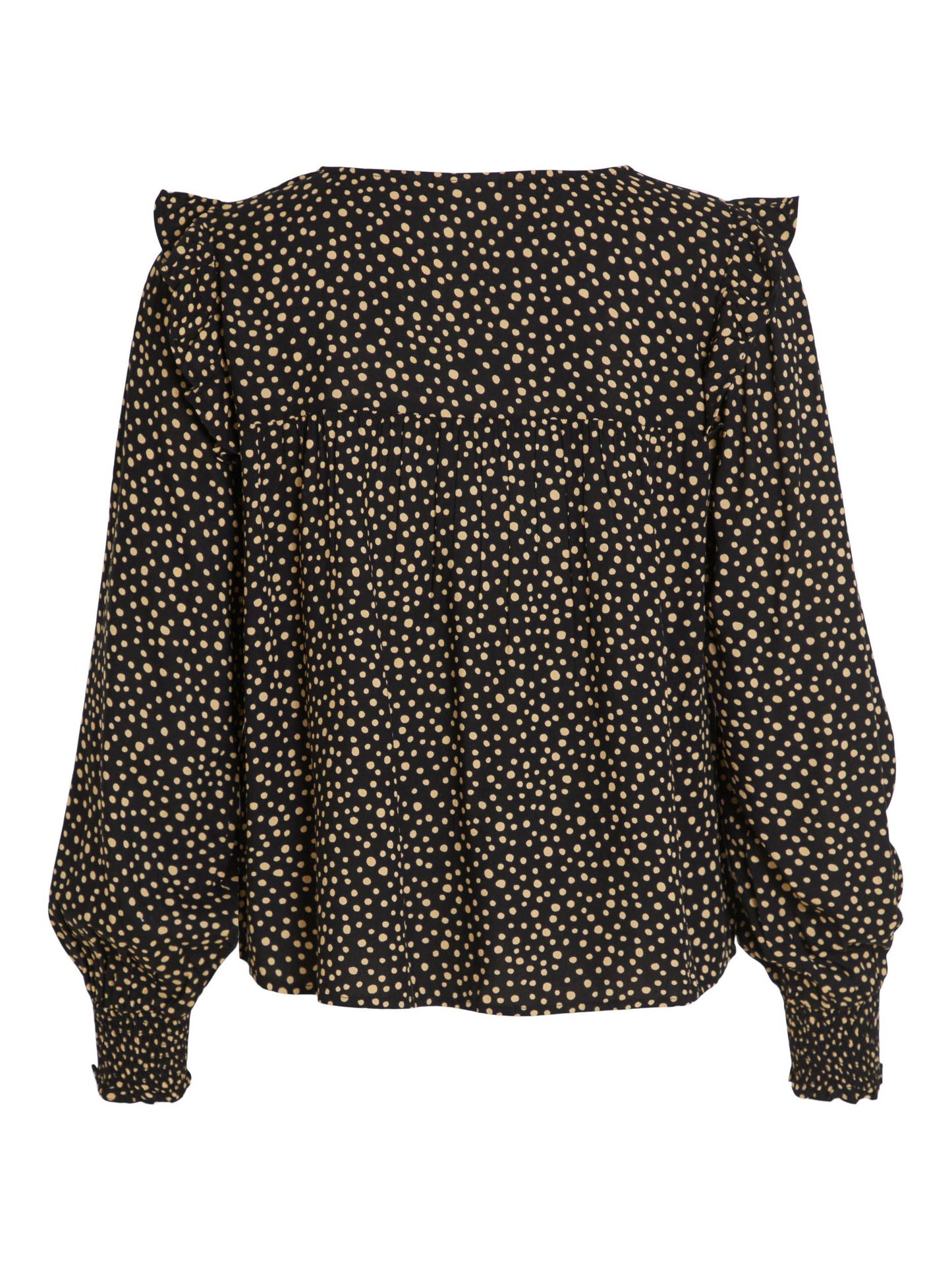 Blusa estampado topos.